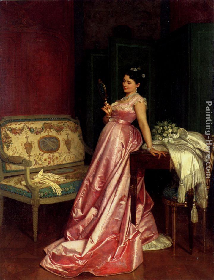 Auguste Toulmouche The Admiring Glance